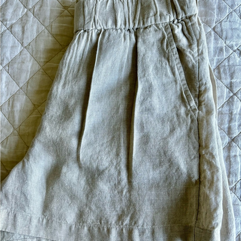 J Crew Tropez linen shorts